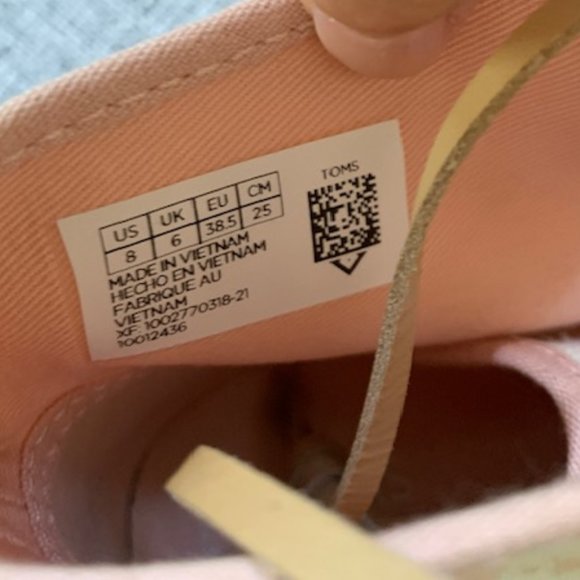 Toms Camarillo Floral  High Top Sneakers Size 8 - Picture 9 of 11